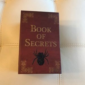 🐱 book of secrets cute  mini storage decoration!